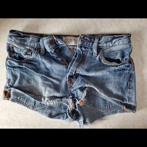 Free People Denim Shorts